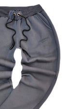 Ανδρική φόρμα Clever - CF-25340 -dark grey simple jogger pants