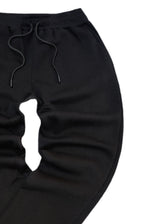 Ανδρική φόρμα Clever - CF-25350 - simple jogger pants μαύρο