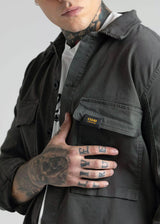 COSI JEANS - Ανδρικό jacket με μεγάλες τσέπες - Cipresso 68-CHIORE