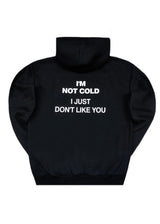 CLOSE SOCIETY - Ανδρικό φούτερ με κουκούλα I'm not cold - Μαύρο CLHD27-160