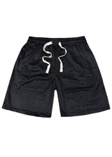 Ανδρική αθλητική βερμούδα GUF - DB-6091 - athletic regular shorts μαύρο
