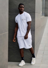 Βερμούδα Tony couper - V24/5 - cube logo shorts λευκό