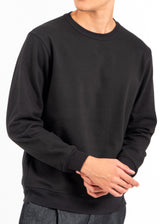 Ανδρική φούτερ χωρίς χνούδι Vittorio - 1000-2526-003 - simple sweatshirt regular fit μαύρο