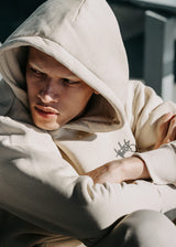 Ανδρικό μακρυμάνικο φούτερ Two Brothers - BT-25940-beige regular fit