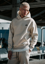 Ανδρικό μακρυμάνικο φούτερ Two Brothers - BT-25940-beige regular fit