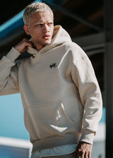 Ανδρικό μακρυμάνικο φούτερ Two Brothers - BT-25940-beige regular fit