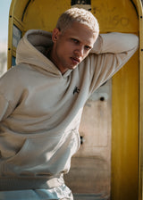 Ανδρικό μακρυμάνικο φούτερ Two Brothers - BT-25940-beige regular fit