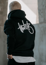 Ανδρικό μακρυμάνικο φούτερ Two Brothers - BT-25940-Black regular fit