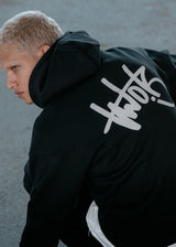 Ανδρικό μακρυμάνικο φούτερ Two Brothers - BT-25940-Black regular fit