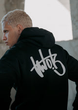 Ανδρικό μακρυμάνικο φούτερ Two Brothers - BT-25940-Black regular fit