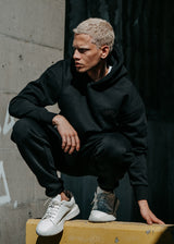 Ανδρικό μακρυμάνικο φούτερ Two Brothers - BF-25580-black regular fit