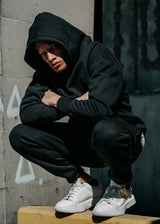 Ανδρικό μακρυμάνικο φούτερ Two Brothers - BF-25580-black regular fit