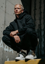 Ανδρικό μακρυμάνικο φούτερ Two Brothers - BF-25580-black regular fit