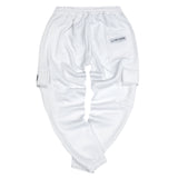 Tony couper - F24/11 - cargo sweatpants - white