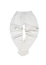 Ανδρική φόρμα Tony couper - F26/3-ecru cargo long patch logo