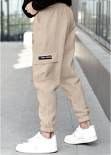 Ανδρική φόρμα Tony couper - F26/3-long patch cargo logo μπεζ