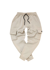 Ανδρική φόρμα Tony couper - F26/3-long patch cargo logo μπεζ