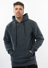 Ανδρική φούτερ με κουκούλα New Wave Clothing 252-27 fleece ανθρακί