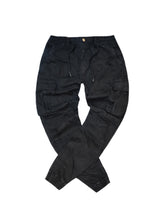 Ανδρικό cargo παντελόνι GUF-FS002- regular fit μαύρο