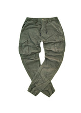 Ανδρικό cargo παντελόνι GUF-FS002- regular fit χακί