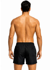 MED Ανδρικό μαγιό βερμούδα μαύρο-μέντα Moby Shorts G26200353-174