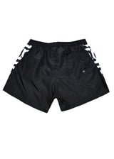 MED Ανδρικό μαγιό βερμούδα μαύρο-λευκό Paolo Shorts G26200358-154