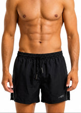MED Ανδρικό μαγιό βερμούδα μαύρο Nathan Shorts G26200359-001