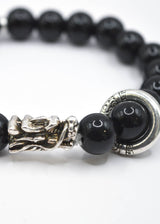 GUF CLOTHING Βραχιόλι μαύρο totem GNG0232