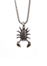 Αλυσίδα από ανοξείδωτο ατσάλι GUF-GNG161-scorpion chain ασημένιο