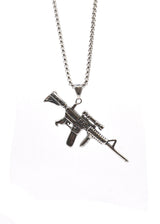 Αλυσίδα από ανοξείδωτο ατσάλι GUF-GNG163-gun chain ασημένιο