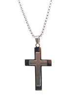 GUF CLOTHING Αλυσίδα από ανοξείδωτο ατσάλι central chain ασημένιο GNG26-04-silver