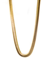 GUF CLOTHING Αλυσίδα από ανοξείδωτο ατσάλι Snake χρυσό GNG26-09-gold