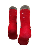 Χριστουγεννιάτικες κάλτσες V-tex - gremlin santa socks - κόκκινο