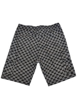Ανδρική βερμούδα κάργκο GUF - 3A185 - chess cargo shorts μαύρο