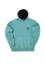 Ανδρικό μακρυμάνικο φούτερ με κουκούλα Tony couper-H26/18-mint