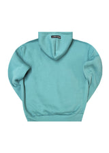 Ανδρικό μακρυμάνικο φούτερ με κουκούλα Tony couper-H26/18-mint