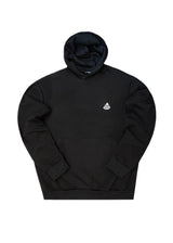 Ανδρικό μακρυμάνικο φούτερ με κουκούλα Tony couper-H26/2-black brands