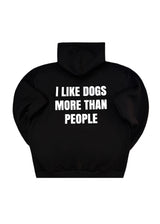 Ανδρικό φούτερ με κουκούλα Close society-HD26-904-black hoodie regular fit I Like Dogs