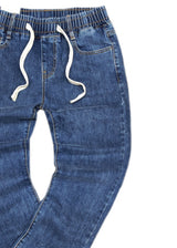GUF CLOTHING - Ανδρικό τζιν παντελόνι basic jeans slim fit - Denim HE1562