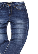 Ανδρικό τζιν παντελόνι - GUF - HF1556 - basic jeans regular fit μπλε