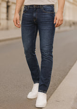 Ανδρικό τζιν παντελόνι - GUF - HF1556 - basic jeans regular fit μπλε
