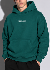 Ανδρικό φούτερ με κουκούλα Vinyl Art Clothing-98989-20-Green Urban Code Hoodie