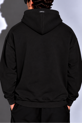 Ανδρικό φούτερ με κουκούλα Vinyl Art Clothing-91919-01-puff Teddy hoodie regular fit -black