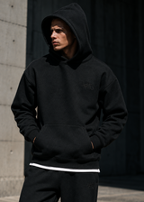 Ανδρικό μακρυμάνικο φούτερ Two Brothers - BF-25580-black regular fit