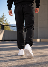 Ανδρική φόρμα Vinyl Art Clothing - 04815-01 - relaxed fit emblem sweatpants μαύρο