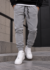 Ανδρική φόρμα Clever - CF-25340 -Grey simple jogger pants