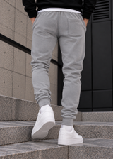 Ανδρική φόρμα Clever - CF-25340 -Grey simple jogger pants