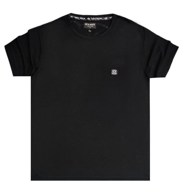 New wave clothing - 241-15 - off t-shirt - black