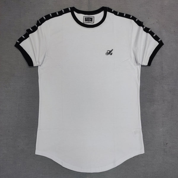 Henry clothing - 3-061 - tape t-shirt - white