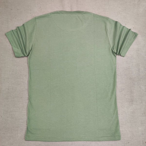 Henry clothing - 3-058 - logo t-shirt - green